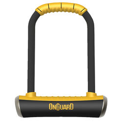 Onguard Pitbull D U Shackle Bike Lock, GOLD Rated Security, 230mm x 115mm Thumbnail