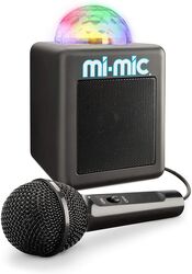 Mi-Mic Mini Karaoke Machine and Disco Cube Speaker LED Lights Thumbnail
