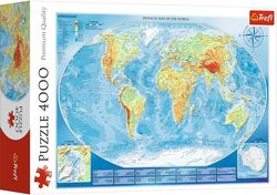 Trefl Map of the World Puzzle - 4000 Pieces Thumbnail