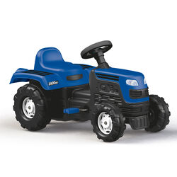 Dolu Ranchero Tractor, Pedal Operated Kids Ride On Vehicle - Blue Thumbnail
