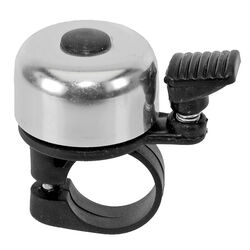 Aluminium Bicycle Sprung Bell - Polished Thumbnail