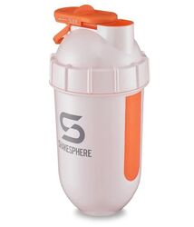 ShakeSphere Tumbler - White/Orange Window Thumbnail