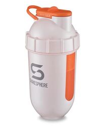 ShakeSphere Tumbler - White/Orange Window 1 Thumbnail