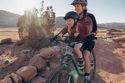 Kids Ride Shotgun Pro Child Bike Seat + Handlebars Combo 2 Thumbnail