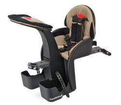 WeeRide Safe Front Deluxe Baby Bike Seat - Brown Thumbnail