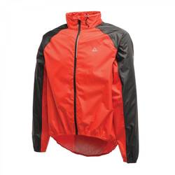 Dare 2b Immerse Unisex Lightweight Waterproof Reflective Cycling Jacket Red Thumbnail