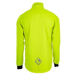 ETC Ladies Arid Verso Weatherproof Reflective Cycling Rain Jacket - Silver/Yellow 3 Thumbnail