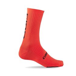 Giro Hrc Team Cycling Sock Vermillion/Black Thumbnail