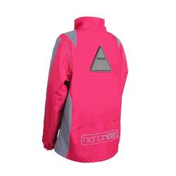 Proviz Nightrider Ladies Pink Hi-Viz Cycling Jacket Coat Waterproof 1 Thumbnail