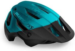 Bluegrass Rogue Mountain Bike Helmet - Matt Petrol Blue Thumbnail