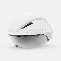 Giro Aerohead MIPS Road Bike Triathlon Helmet - White/Silver 3 Thumbnail