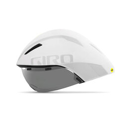 Giro Aerohead MIPS Road Bike Triathlon Helmet - White/Silver Thumbnail