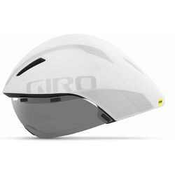 Giro Aerohead Ultimate MIPS Carbon Road Bike Triathlon Helmet - Matt White Thumbnail