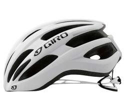 Giro Foray Road Cycling Helmet - Matt White/Silver 1 Thumbnail