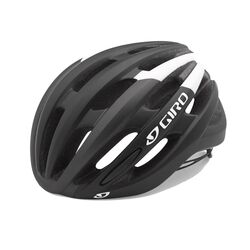 Giro Foray Road Cycling Helmet - Matt Black/White Thumbnail