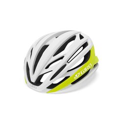 Giro Syntax Road Cycling Safety Helmet Citron/White S 51-55CM Thumbnail