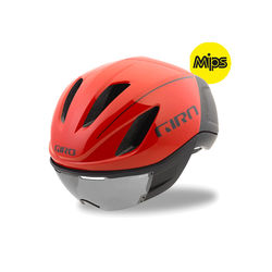 Giro Vanquish Mips Aero Road Bike Safety Helmet - Matt Bright Red 1 Thumbnail
