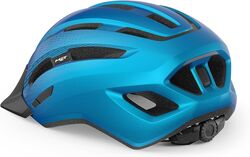 MET Downtown Helmet Medium/Large - Blue 2 Thumbnail