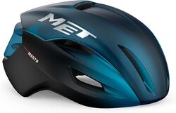 MET Manta MIPS Road Helmet Small - Metallic Blue Thumbnail