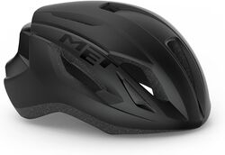 MET Strale Road Helmet Medium - Matt Black Thumbnail