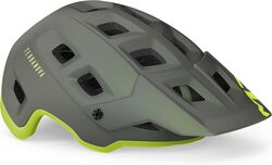 MET Terranova MTB Helmet - Grey/Lime Thumbnail