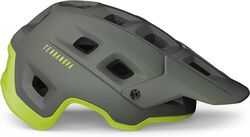 MET Terranova MTB Helmet - Grey/Lime 1 Thumbnail