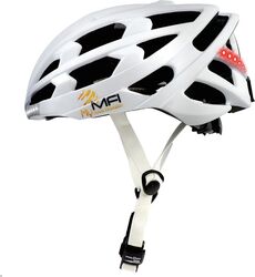 Mymfi Unisex Adult Lumex Start Smart Cycle Helmet 55-58cm - White Thumbnail