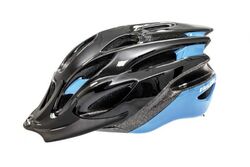 Raleigh Mission Evo Black/Blue 58cm-61cm Helmet With LED Rear Light Thumbnail