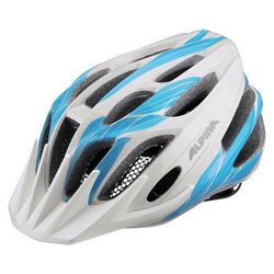 Alpina FB.Jr Helmet 50-55cm - White/Cyan Thumbnail