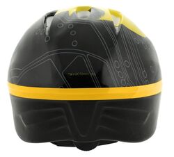 Batman Kids Safety Helmet 52-56cm - Black/Yellow 3 Thumbnail