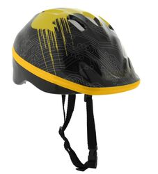 Batman Kids Safety Helmet 48-52cm - Black/Yellow 5 Thumbnail