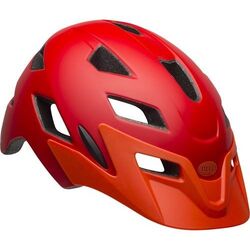 Bell Sidetrack Helmet 47-54cm Child - Matt Red/Orange Thumbnail