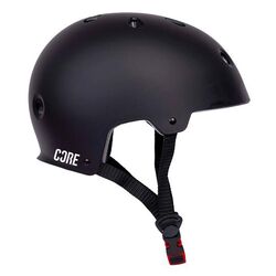 CORE 'Basic' Skate BMX Adult Safety Helmet - Black Thumbnail