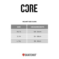 CORE 'Basic' Skate BMX Adult Safety Helmet - Black 2 Thumbnail