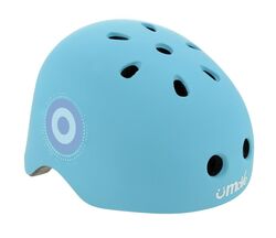 Neon Ramp Kids Bike Safety Helmet 48-52cm Blue Thumbnail