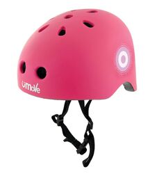 U-Move Neon Ramp Kids Safety Helmet 48-52cm Pink 3 Thumbnail