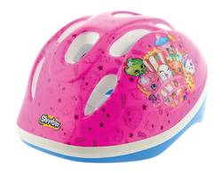 NEW Shopkins Girls Scooter Skateboard Bike Helmet with 6 Collectibles - 48 to 52cm Thumbnail