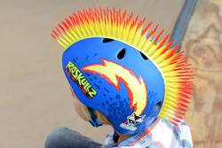 Razkullz Bolt Hawk Kids Scooter Skateboard Bike Helmet with EPS - 50 to 54cm 1 Thumbnail