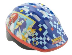 Sonic Kids Safety Helmet 48-52cm - Blue 6 Thumbnail