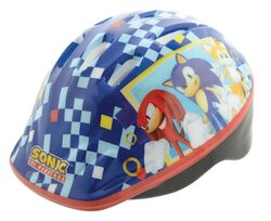 Sonic Kids Safety Helmet 48-52cm - Blue Thumbnail