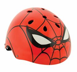 Spiderman Kids Adjustable Ramp Helmet 54-58cm 2 Thumbnail