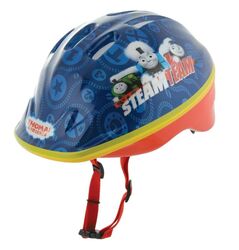 Thomas & Friends Kids Bike Safety Helmet 48-52cm Blue Adjustable 4 Thumbnail