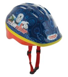 Thomas & Friends Kids Bike Safety Helmet 48-52cm Blue Adjustable 1 Thumbnail