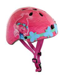 Trolls Poppy Kids Safety Helmet with Flower Headband 3 Thumbnail