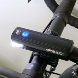 CATEYE AMPP 2200 Front Bike Light - Black 1 Thumbnail