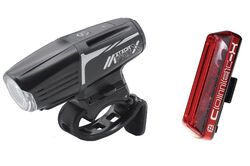 Moon Meteor X Pro + Comet-X 2019 Rechargeable Bike Light Set, Waterproof Thumbnail