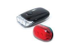Raleigh RX 9.0 Front Rear LED Bike Light Set with Side Visibility - 2 Modes Thumbnail