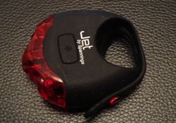 Spanninga Jet USB Rechargeable Front Rear 2 LED Bike Light Set, 500m Visibility 6 Thumbnail