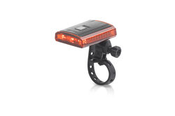 XLC Light Rear Bike Comp Titania Black Bicycle Cycling Safety LED USB Visibility Thumbnail