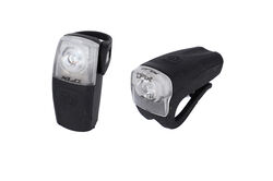 XLC Light Set Bicycle Front Rear Cycling Black CL-E16 LED Flash Bike Safety Thumbnail